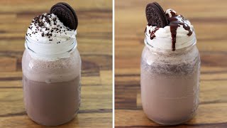 Oreo Milkshake – 2 Easy Recipes [upl. by Yrakcaz]