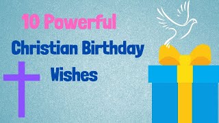 Christian Birthday Wishes [upl. by Rento]