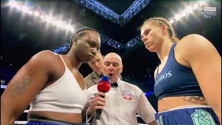 GWOAT CLARESSA SHIELDS VS SAVANNAH MARSHALL  FIGHT HIGHLIGHTS [upl. by Yreneh]