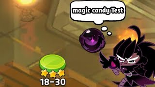 Black Raisin Cookie Magic Candy Test 1830  Cookie Run Kingdom [upl. by Rustice]