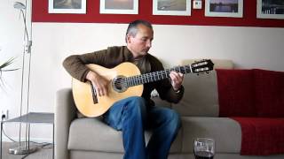 video Farruca on Anders Eliasson GuitarLuthier flamenco guitar solo [upl. by Idnerb]