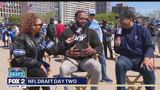 Live from the NFL Draft Day Two [upl. by Seilenna]