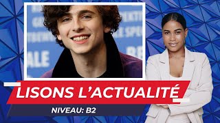 Timothée Chalamet estil vraiment français Lisons ensemble [upl. by Noreg148]