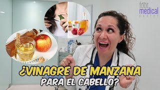 VINAGRE DE MANZANA para el CABELLO 👱‍♀️👩  Dra Melissa Tejeida [upl. by Griffiths15]