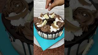 Chocolate truffle cake kaise banaye ideas chocolate trufflecake shortsfeed shorts cakedecorate [upl. by Grosberg]