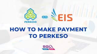 Payment to PERKESO for SOCSO amp EIS  SQL Payroll Software [upl. by Hardie]