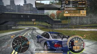 NFS Most Wanted Cross 1v1 pursuit EVADED [upl. by Leizahaj]