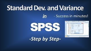 How to Calculate the Standard Deviation and Variance in SPSS [upl. by Aihsela822]