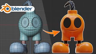 Blender fr  Tuto Blender personnage 3d debutant part 01  TUTO FR [upl. by Setarcos594]