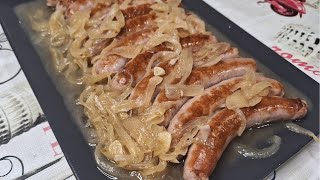 SALCHICHAS AL VINO  RECETA TRADICIONAL 😋 [upl. by Godfree]