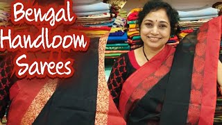 Bengal handloom sareeSurekha SelectionsVijayawadaApril 23 2021 [upl. by Repohtsirhc]