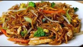 Les nouilles aux légumesWOK asiatique délicieux🍽🍜😍طبق آسيوي لذيييد و سهل التحضي سباكيتي بالخضر [upl. by Hgieleak763]