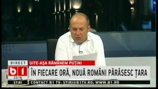 Radu Banciu Cei buni și deștepți pleacă cei proști și fără perspective rămân în România [upl. by Oicneserc228]