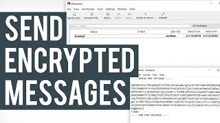 How To Use PGP Encryption  gpg4win Kleopatra Tutorial [upl. by Namien168]