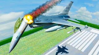 Fighter Jet Ripped Apart Mid Flight  Disassembly 3D New Update Gameplay [upl. by Suirada]