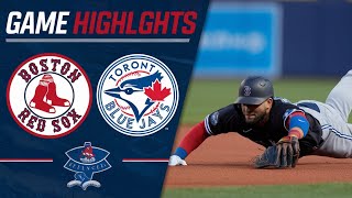 Red Sox vs Blue jays game highlights 92524 MLB highlights [upl. by Chlo9]