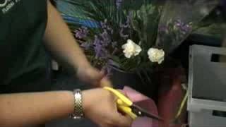 How to make a floristry bow [upl. by Nylemaj]