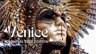 Carnevale di Venezia 2023✨Venice carnival 4K Masks parade l Best of HDR MarWansh In Italy 🇮🇹 [upl. by Cirda]