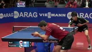 TTBL SELECTED Timo Boll vs Masaki Yoshida [upl. by Arezzini362]