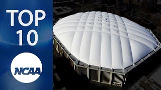 Top 10 Biggest NCAA Basketball Arenas [upl. by Wilkins]