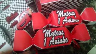 MateusFaz1 Personalizados Tema Carros para Festa [upl. by Peisch664]