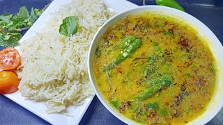 Pakistan Famous Daal Chawal Recipe By Sooper Mummy Kitchen 🤤😋 [upl. by Osmo424]