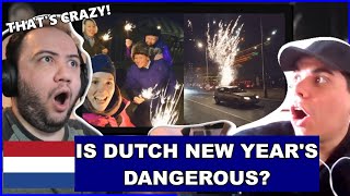 Is Netherlands Safe During New Year Dutch Fireworks Tradition [upl. by Medorra]