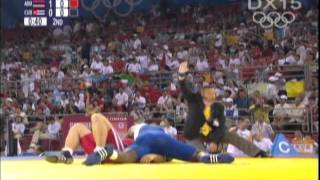 Greco Roman Wrestling Technique Highlights from Beijing OlympicsPart 1 [upl. by Barth]