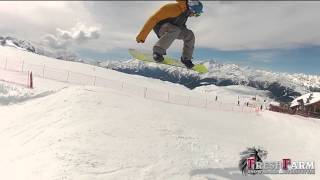 Lezione di snowboard 18 Straight Jump [upl. by Rebm]