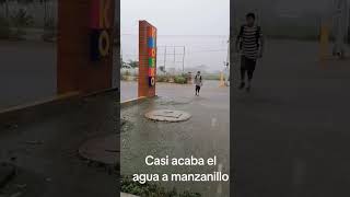 Lluvias fuertes en Manzanillo ⛈️ [upl. by Rafaj]