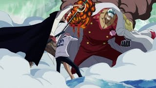 One Piece Shanks defends Whitebeard from Kaido  ENG SUB [upl. by Ekaj]