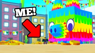 i GOT the GIANT Pinata in Pet Simulator X [upl. by Fotzsyzrk]