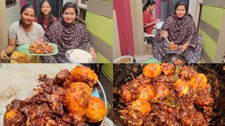 🔥 SPICY CHICKEN EGG FRY  Cherry Sathakshi [upl. by Anegue]