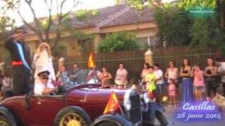 Los reyes visitan Casillas Murcia Fiestas 2014 [upl. by Yve217]