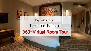 360 Hotel Tour Deluxe Room  Equarius Hotel Sentosa Singapore [upl. by Feeley]