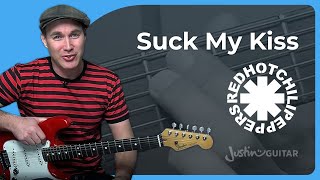 Suck My Kiss Guitar Lesson  Red Hot Chili Peppers [upl. by Mylo]