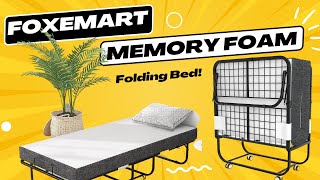 Unboxing Rollaway Bed With Foam Mattress [upl. by Flossi384]