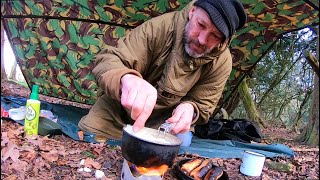 Bangers n Mash in the woods on Trangia Mini [upl. by Newcomer756]