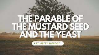 The Parable of the Mustard Seed and the Yeast First Service  15th September 2024 [upl. by Kafka521]