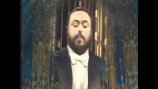 A Pavarotti Christmas  Panis Angelicus [upl. by Alimat]