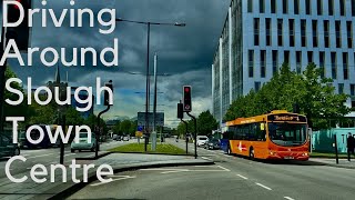 Driving around Slough town centre [upl. by Eldwun794]