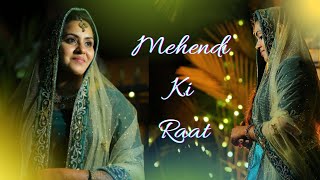 Mehendi Ki Raat  Cutchi Muslim Wedding Highlights  Part 2  Haneena amp Mohammed Rafi Sait  🎥  21 [upl. by Eniamrej]