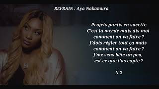 Sucette Aya Nakamura Ft Niska Paroles lyrics [upl. by Yvon]