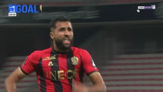 Ali Abdi Goal  Nice vs PSG 10 Highlights 202425 [upl. by Eirehs]