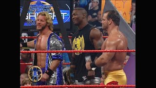 Edge Benoit Christian Shelton Benjamin amp Chris Jericho Highlight Reel Segment  RAW Mar 28 2005 [upl. by Pollie]