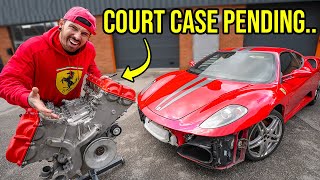 REBUILDING AN EX RENTAL FERRARI  PT2 [upl. by Rupert]