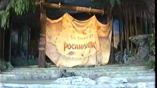 WALT DISNEY WORLD MGM STUDIOS SPIRIT OF POCAHANTAS LIVE STAGE SHOW 12995 [upl. by Karyn]