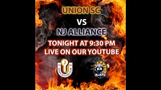 Union SC vs NJ Alliance FC upsl [upl. by Alleuqahs]