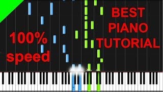 Adore You  Miley Cyrus piano tutorial [upl. by Laurel843]