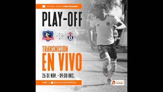 ⚪⚫ ColoColo Proyección Vs U de Chile  Cuartos de final  Clausura CampeonatoProyeccion2023 [upl. by Refinaj915]